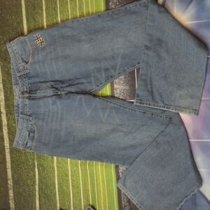 Robin's JEAN croco blue cross jeans size 38 big & tall